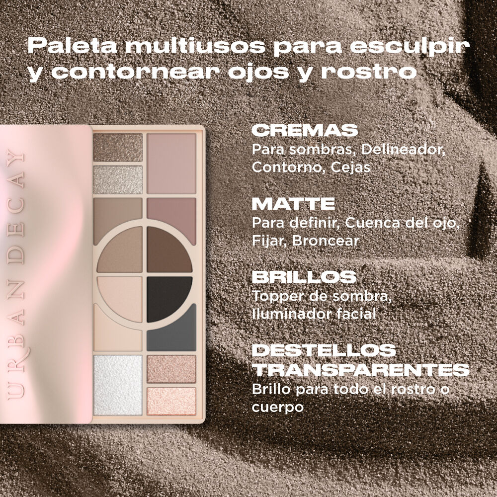 PALETA DE SOMBRAS NAKED SHAPED PALETTE