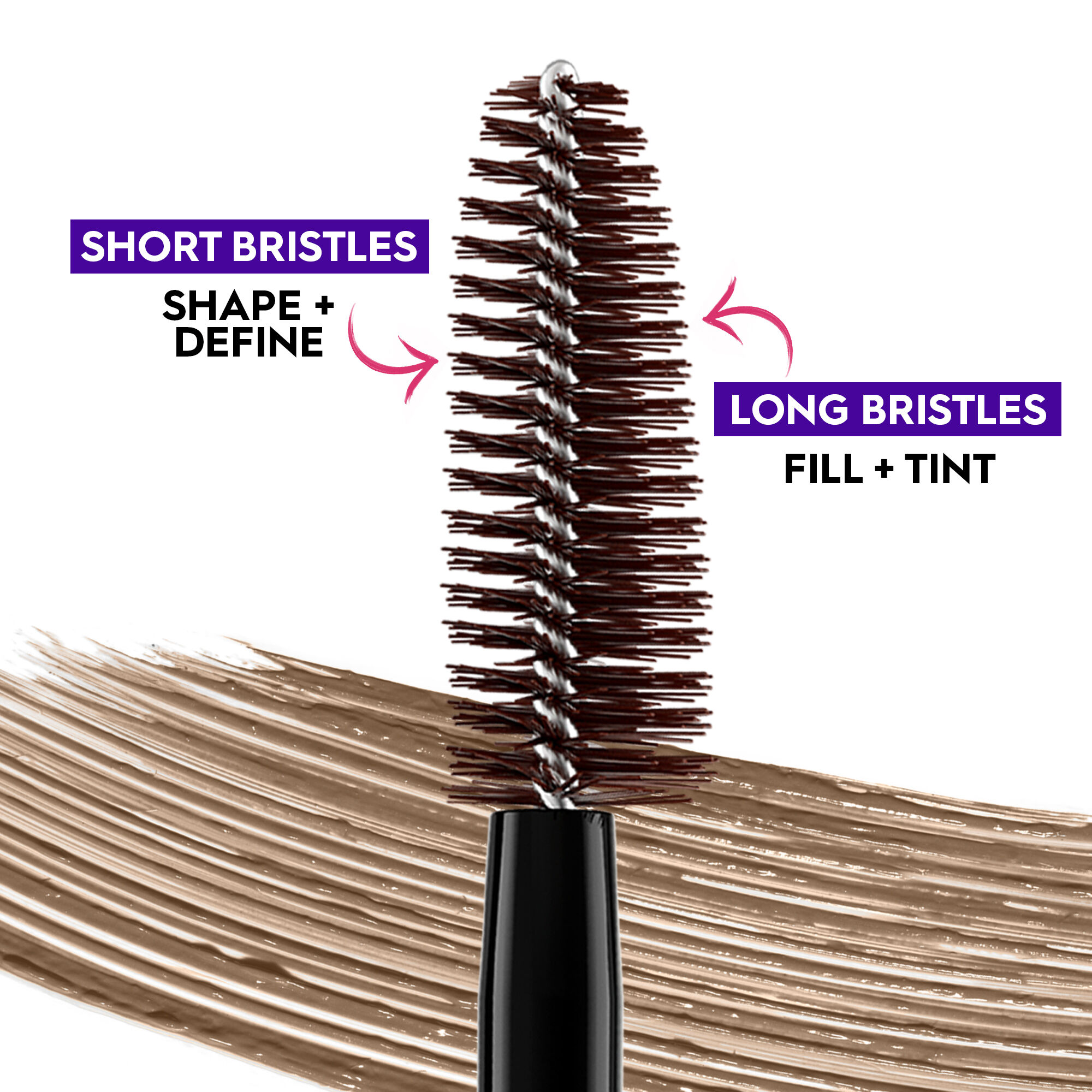 GEL VOLUMINIZADOR CON COLOR PARA CEJAS